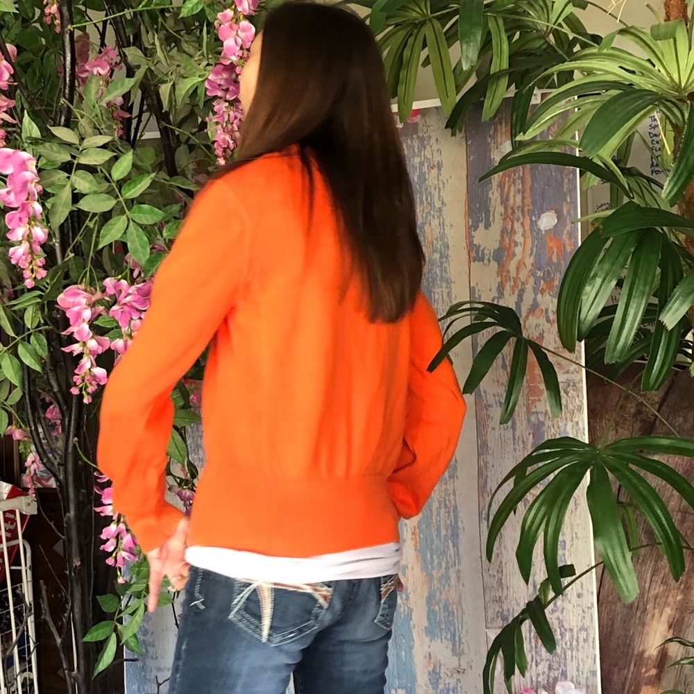 Orange Tommy Hilfiger Knit Sweater